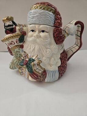 Vintage 2001 Avon St. Nicholas Figural Teapot, a charming collectible from Avon